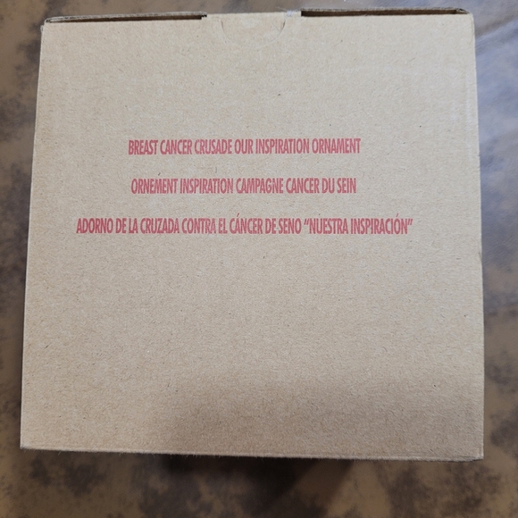 Breast Cancer Crusade Ornament - Picture 7 of 7